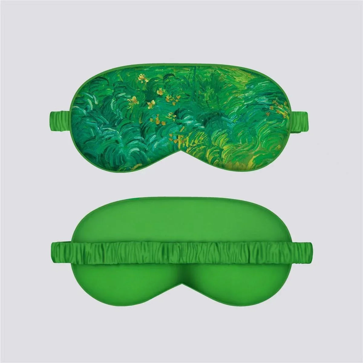 VOSS Silk Down Cotton Oil Painting Eye Mask