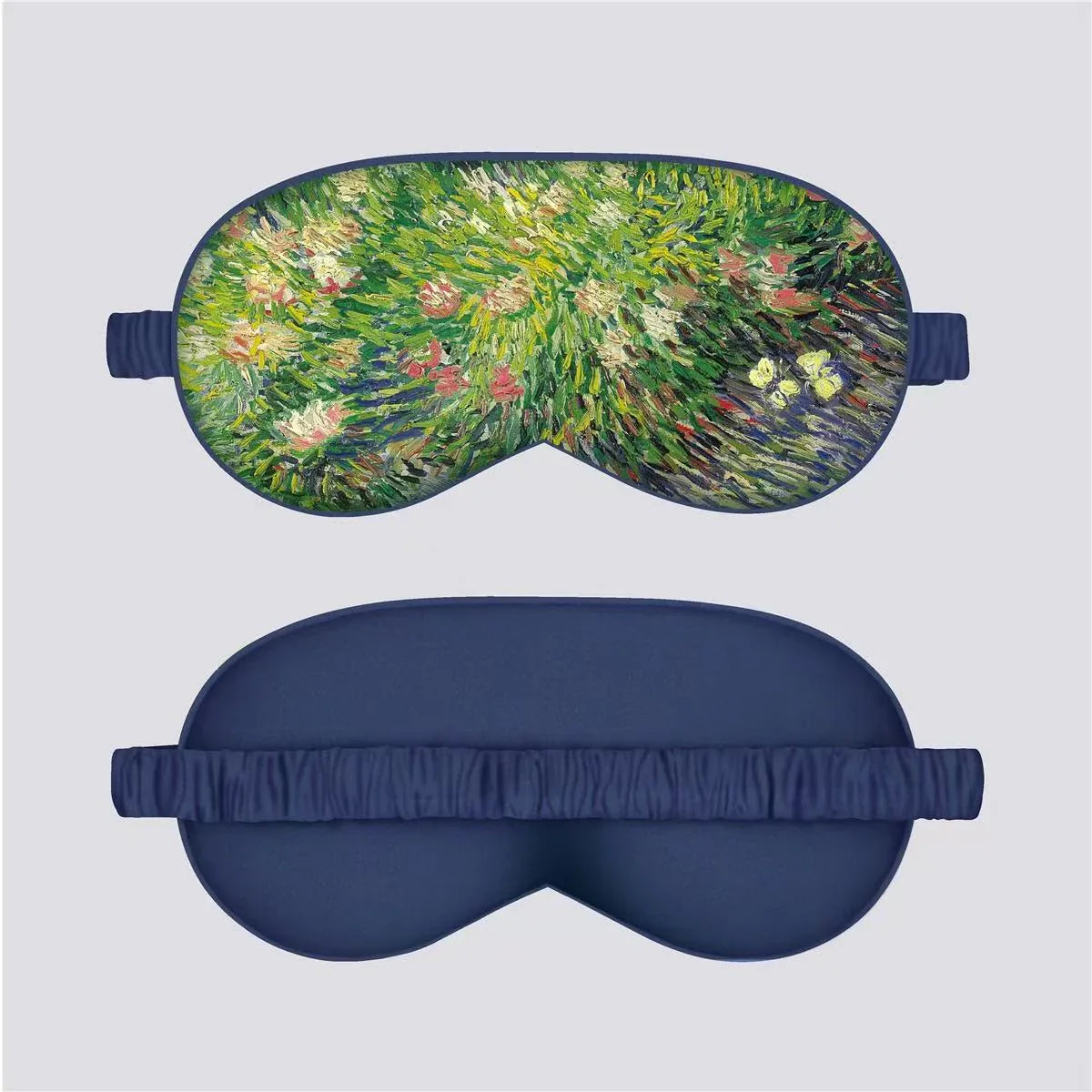 VOSS Silk Down Cotton Oil Painting Eye Mask