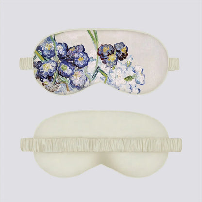 VOSS Silk Down Cotton Oil Painting Eye Mask
