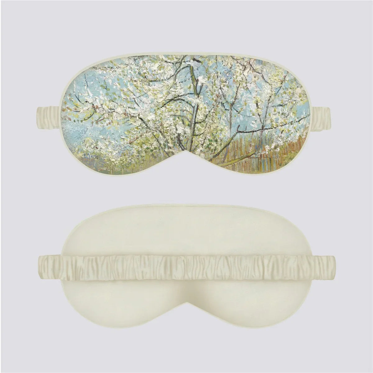 VOSS Silk Down Cotton Oil Painting Eye Mask