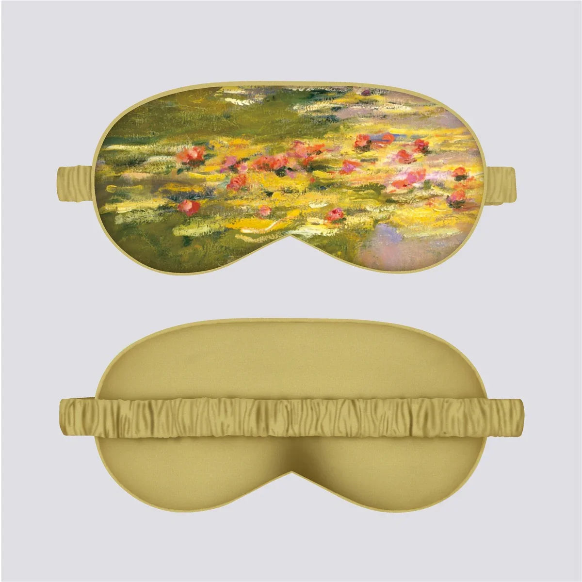 VOSS Silk Down Cotton Oil Painting Eye Mask