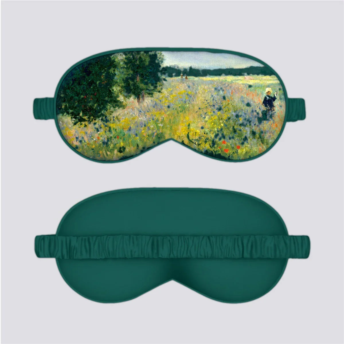 VOSS Silk Down Cotton Oil Painting Eye Mask