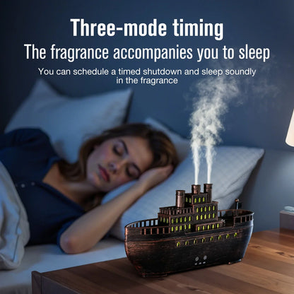 VOSS Smart Ship Diffuser - Remote Control Humidifier with Extra-Large Mist