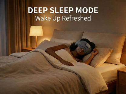 VOSS AI Smart Sleep Mask - Bluetooth Music, Noise Cancelling & Sleep Tracking