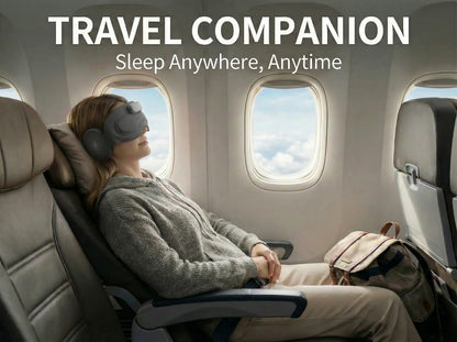 VOSS AI Smart Sleep Mask - Bluetooth Music, Noise Cancelling & Sleep Tracking